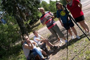 KFK Wabrzych - Zajcia praktyczne podczas wyprawy do Oswki"